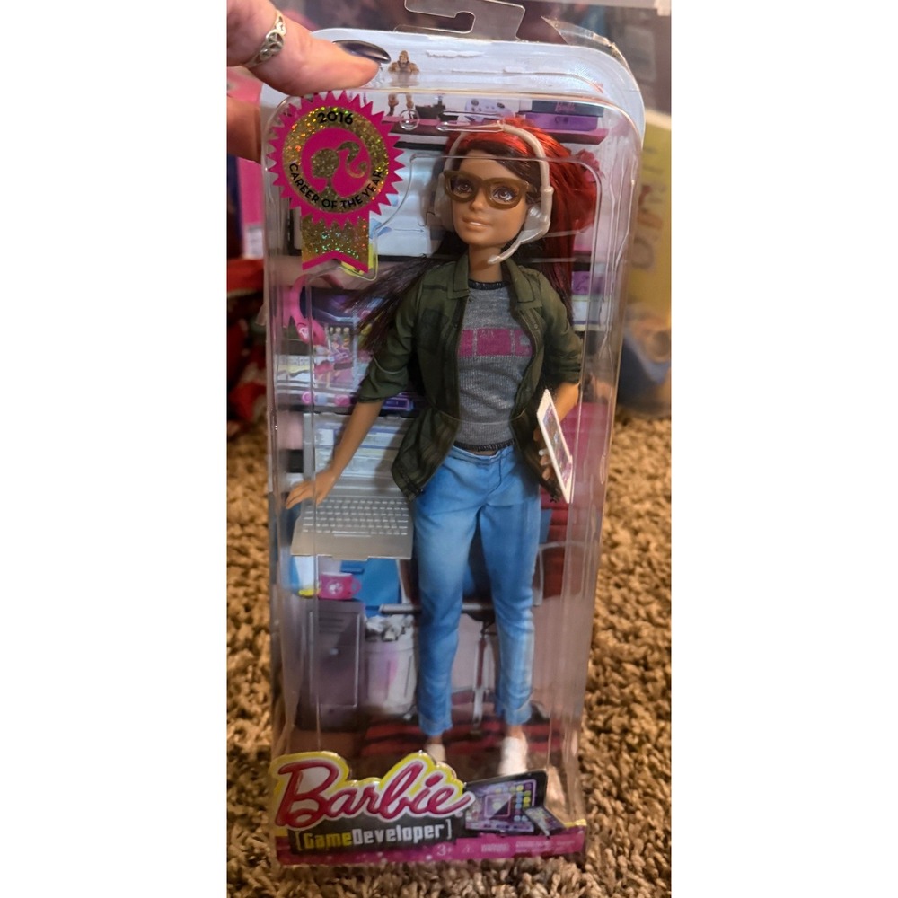 Mattel-Barbie Careers-I Can Be.... Game Developer  Doll (NWT)